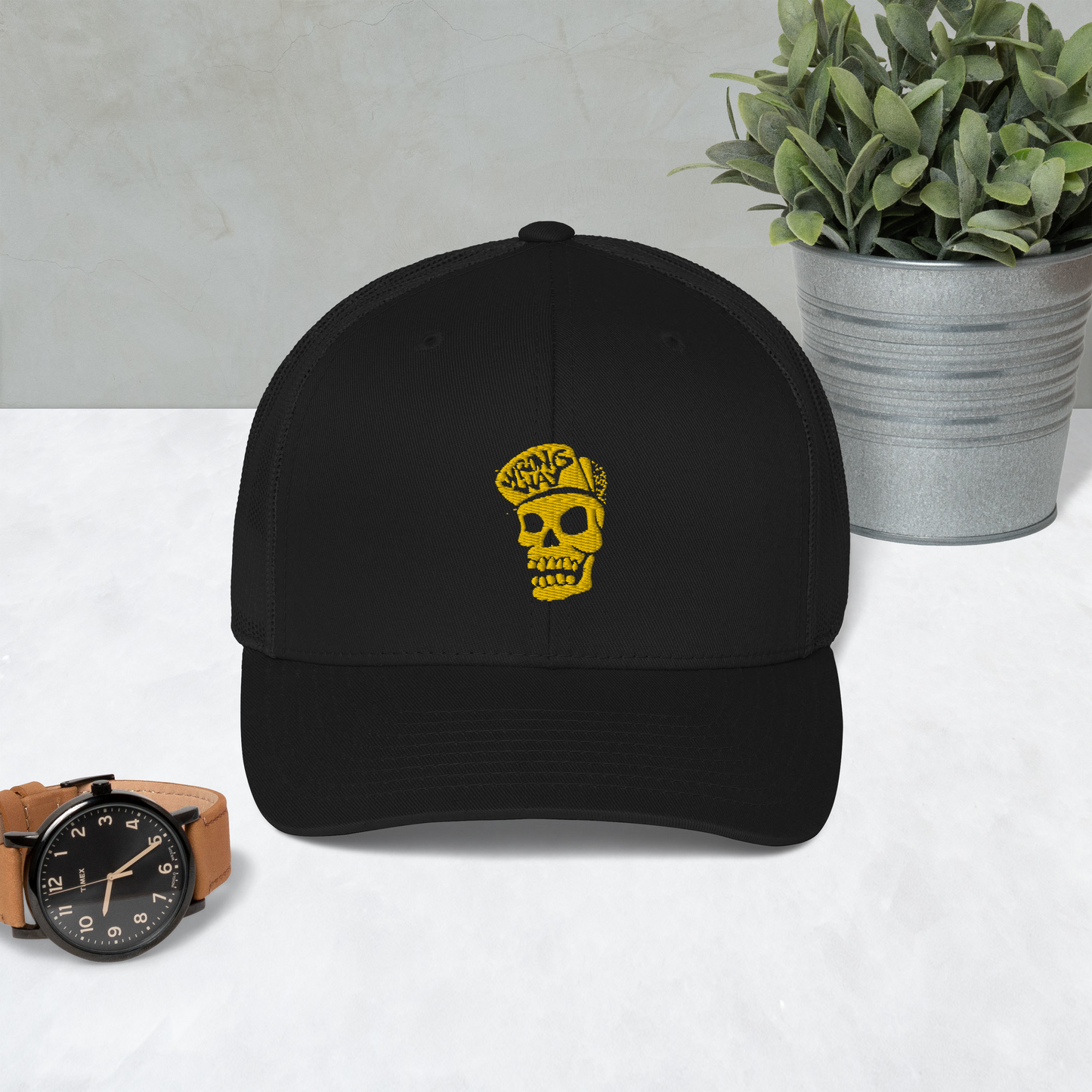 Trucker Skull