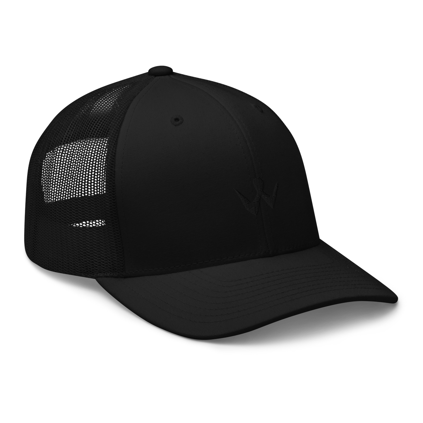 Trucker "W" Black