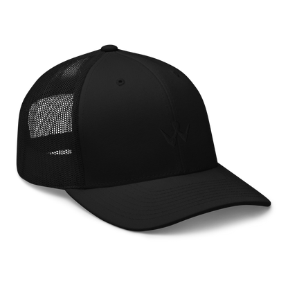 Trucker "W" Black