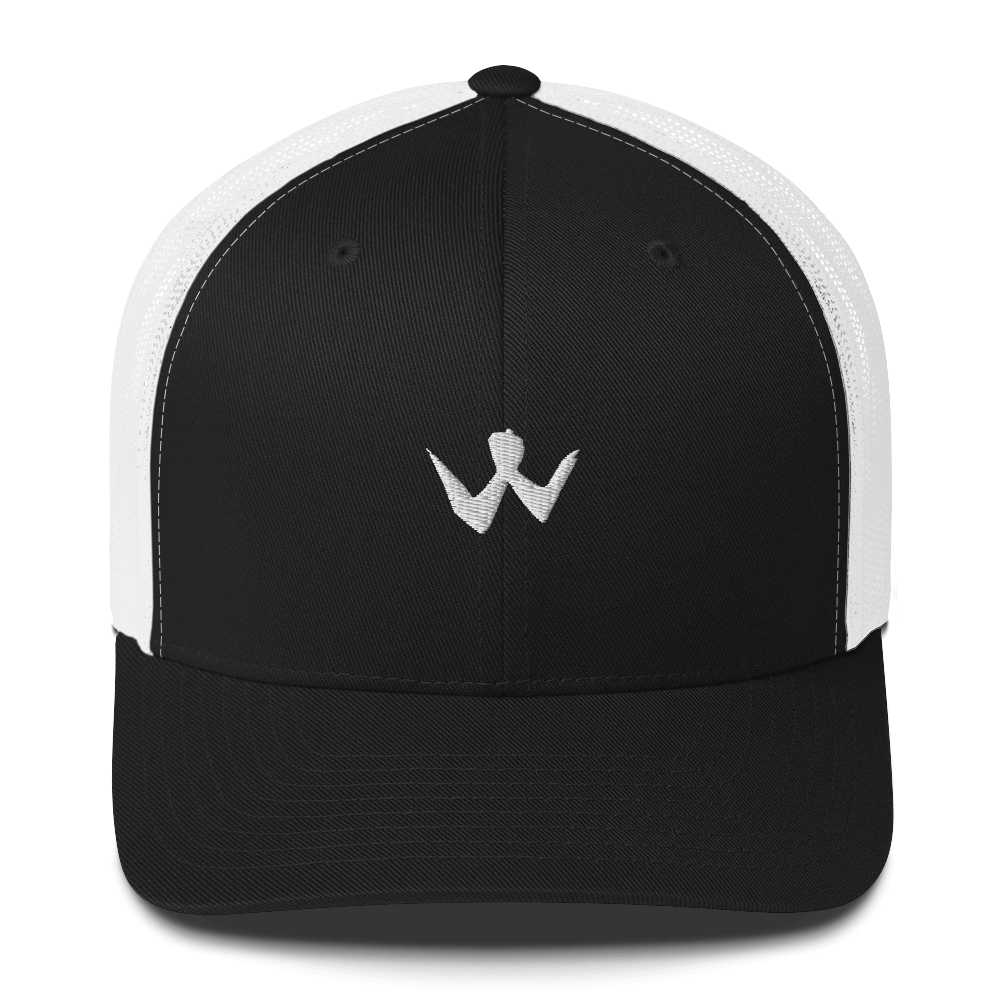 Trucker "W" White