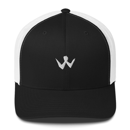 Trucker "W" White