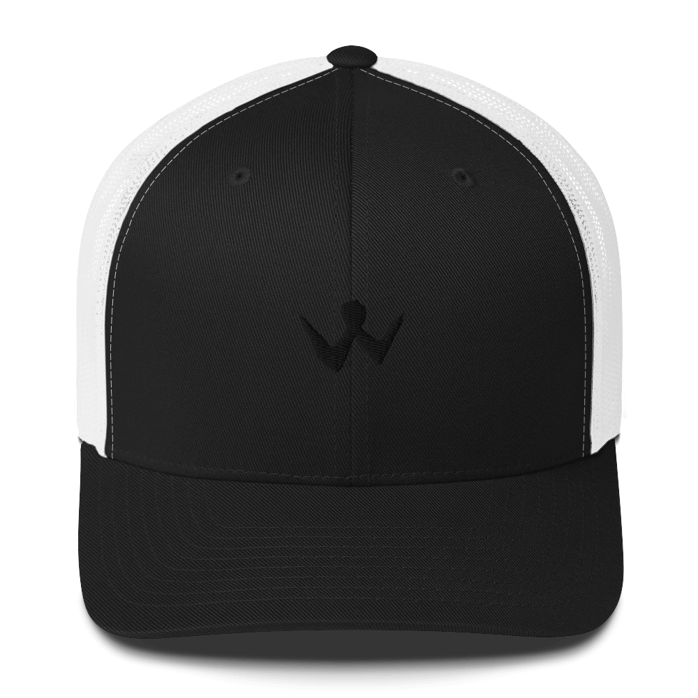 Trucker "W" Black