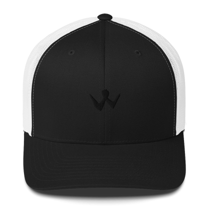 Trucker "W" Black