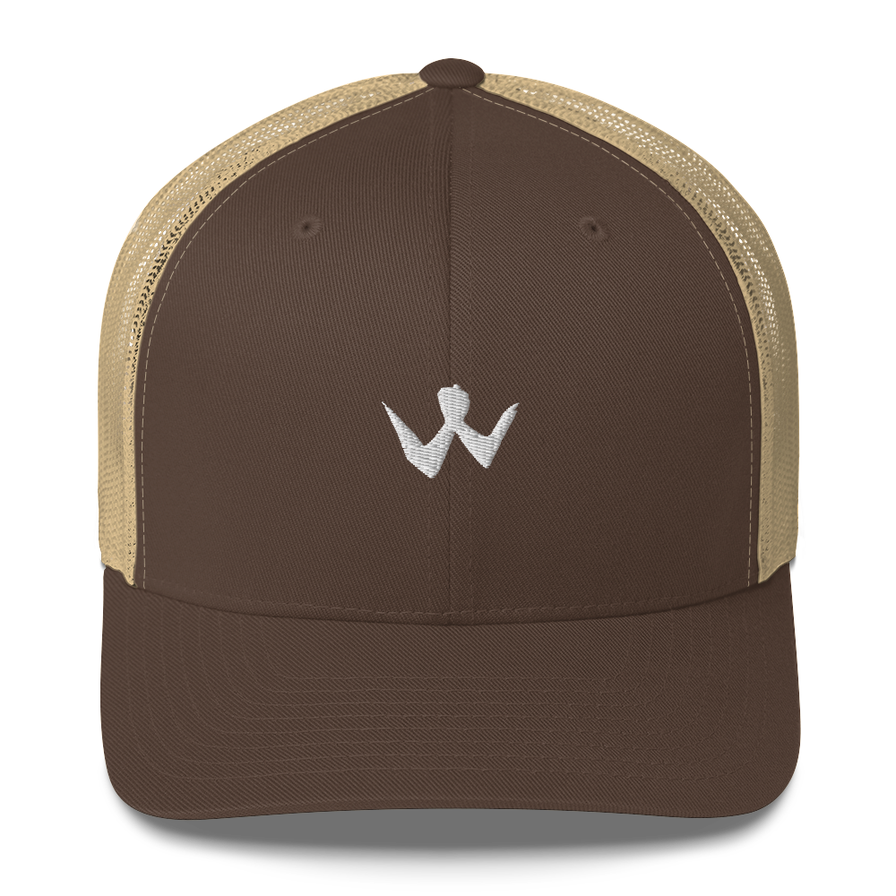 Trucker "W" White