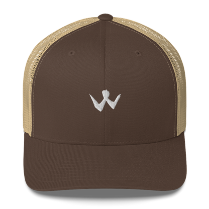 Trucker "W" White