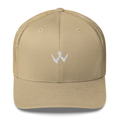 Trucker "W" White