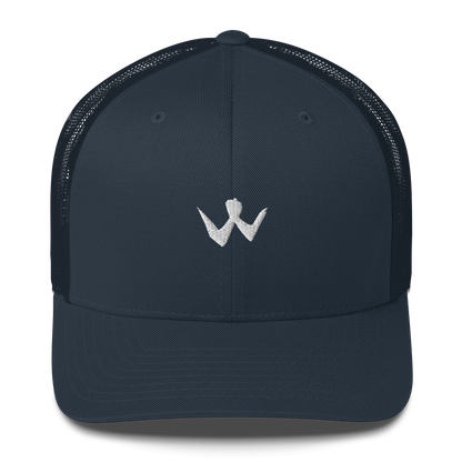 Trucker "W" White