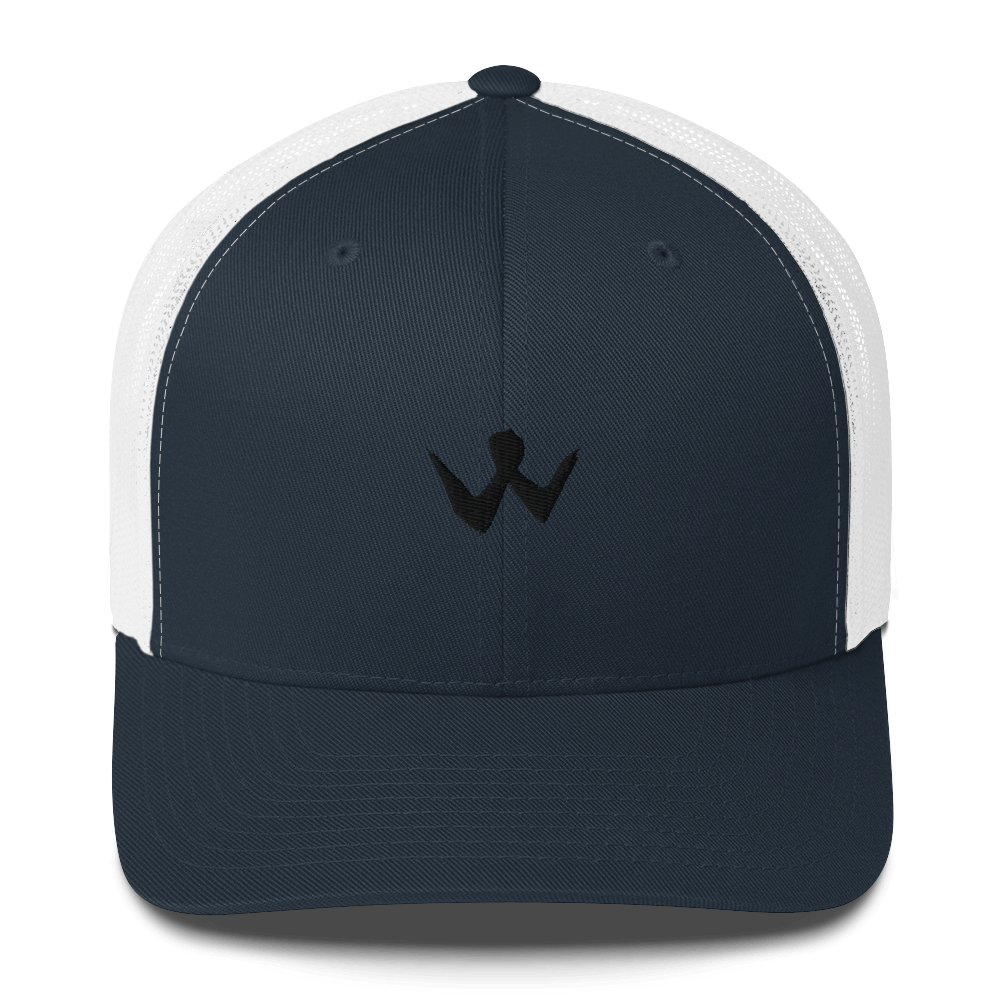 Trucker "W" Black