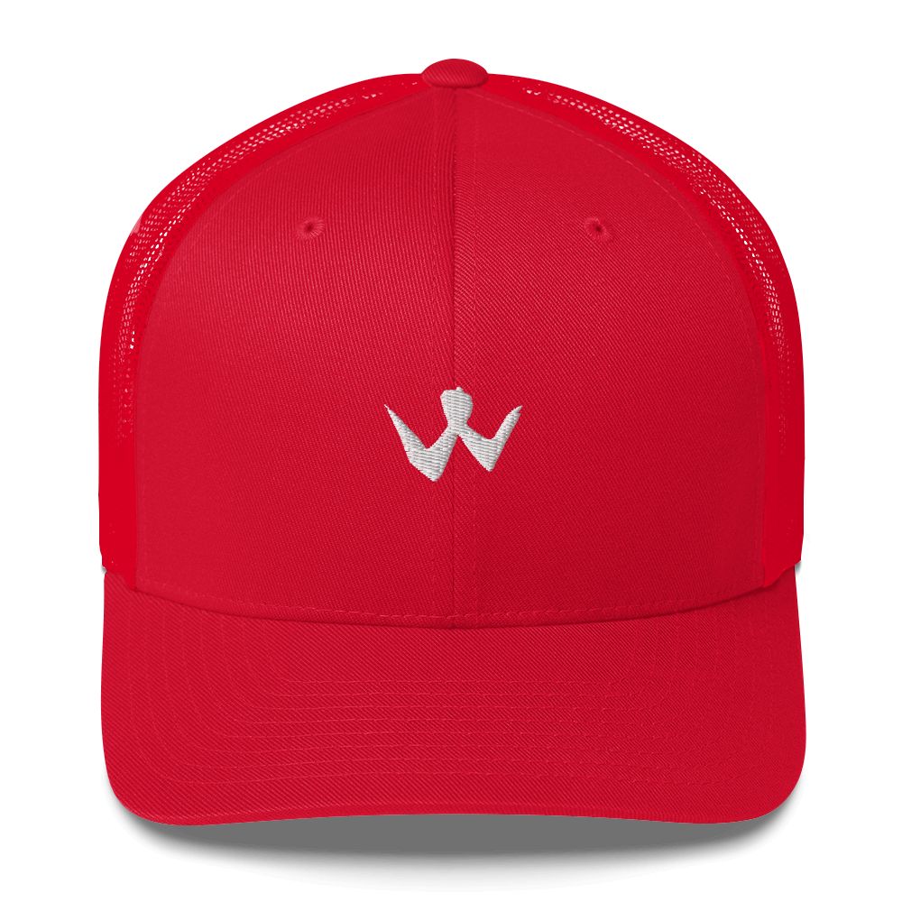 Trucker "W" White