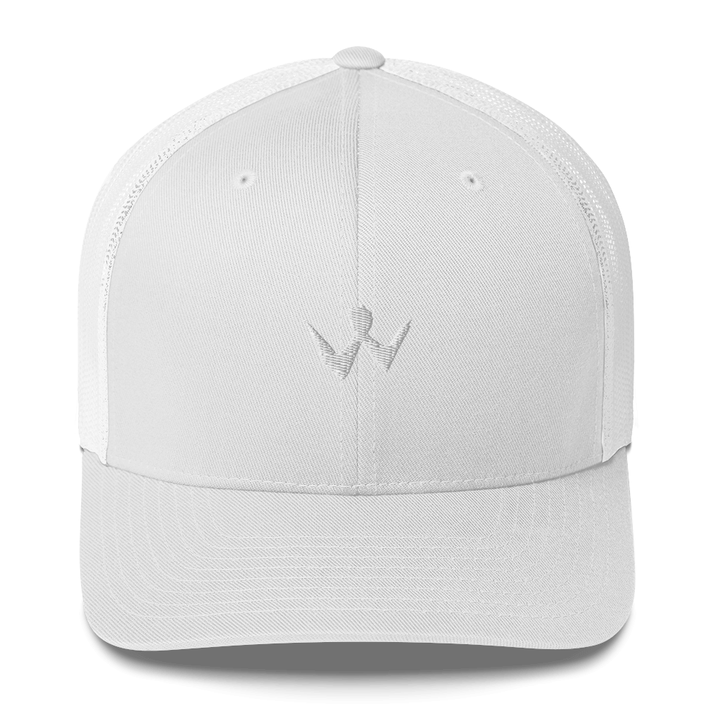 Trucker "W" White