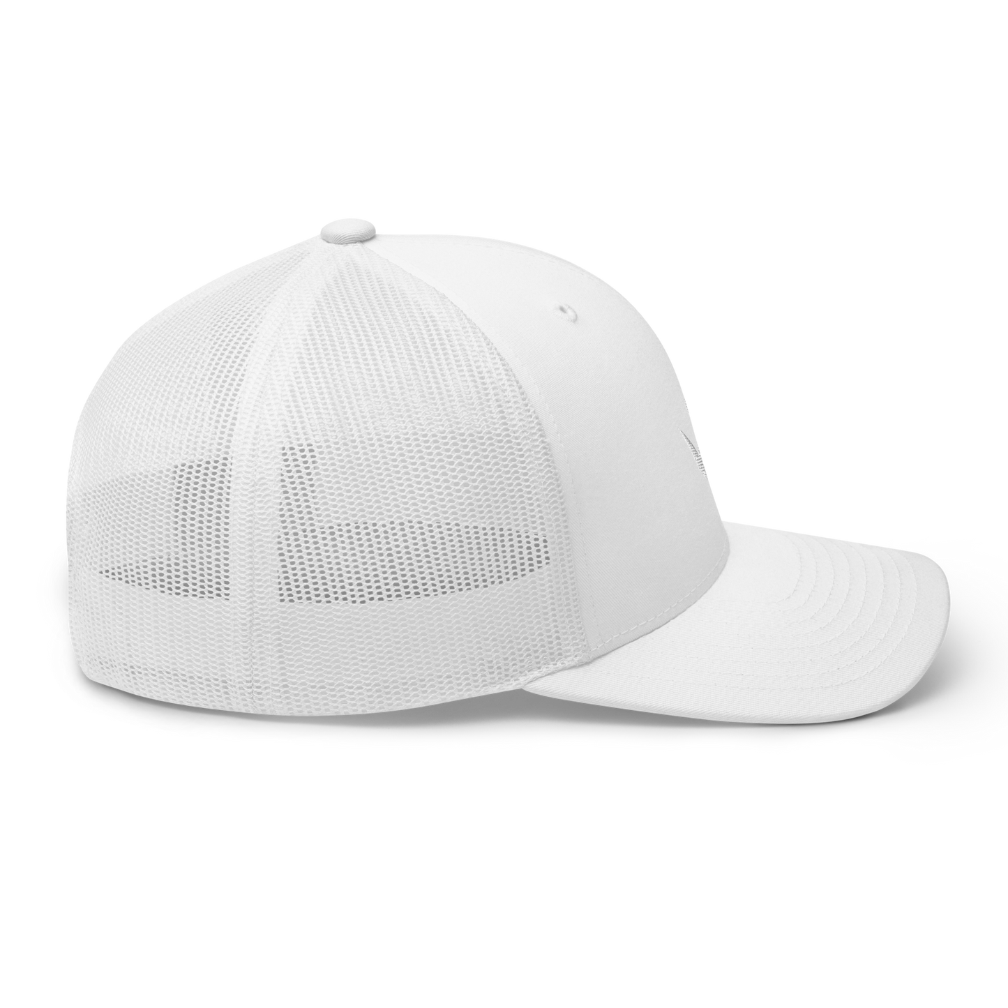 Trucker "W" White