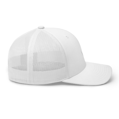 Trucker "W" White