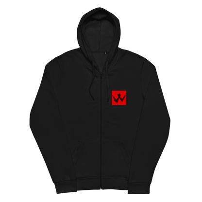 Brotherhood Zip Hoodie Red W Unisex