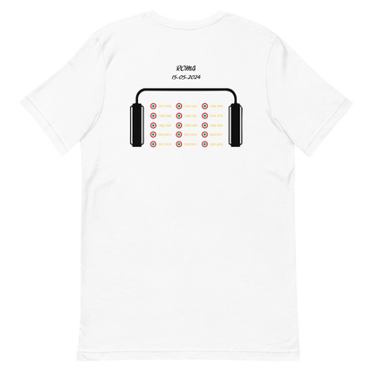 15th Italian Cup Tee White Unisex