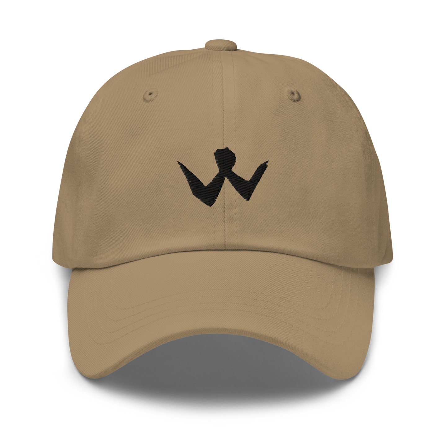 Dad Hat "W" Black Logo Unisex