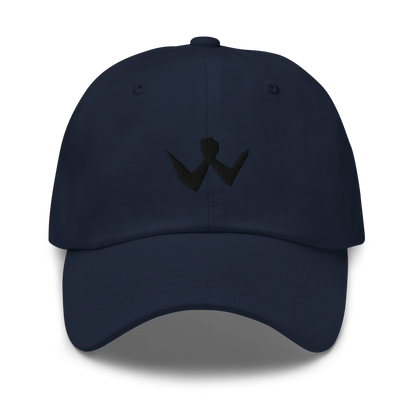 Dad Hat "W" Black Logo Unisex