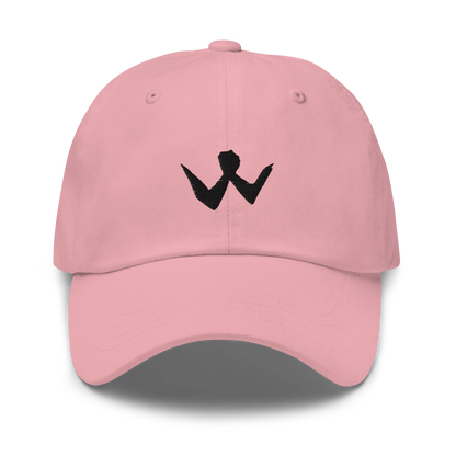 Dad Hat "W" Black Logo Unisex