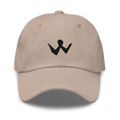 Dad Hat "W" Black Logo Unisex