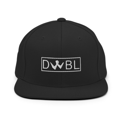 Snapback "DWBL" White Logo Unisex