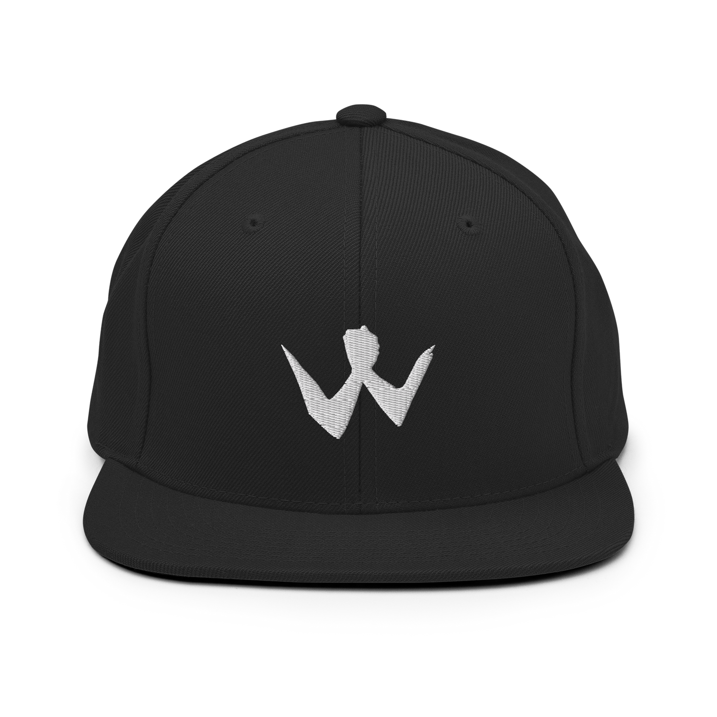 Snapback "W" White Logo Unisex