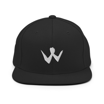 Snapback "W" White Logo Unisex