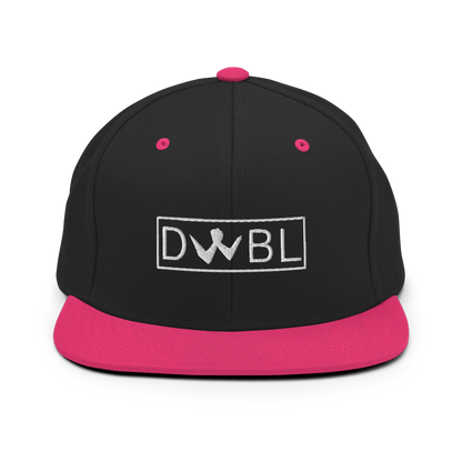 Snapback "DWBL" White Logo Unisex