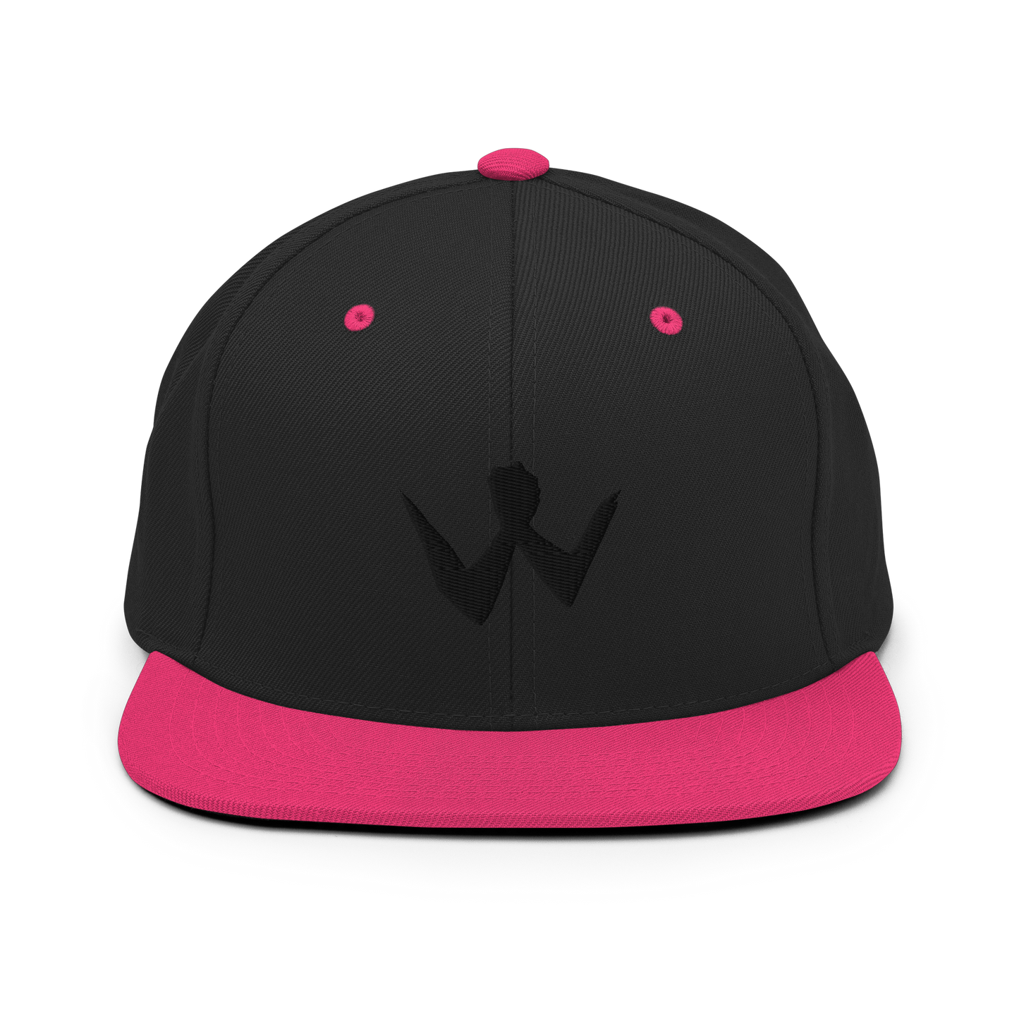 Snapback "W" Black Logo Unisex