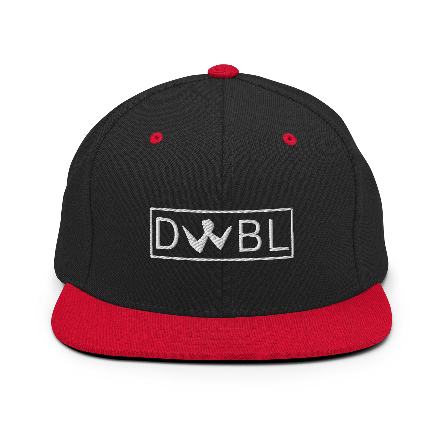 Snapback "DWBL" White Logo Unisex