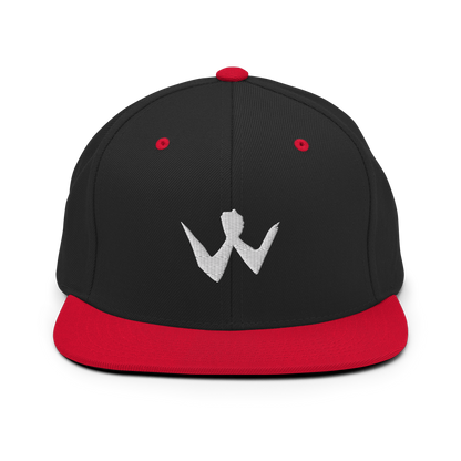 Snapback "W" White Logo Unisex