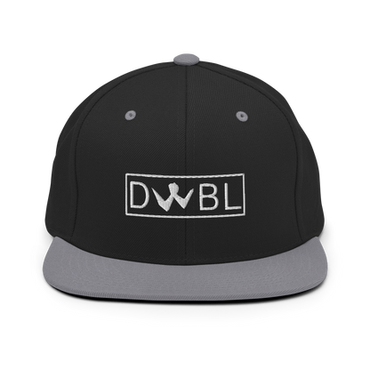 Snapback "DWBL" White Logo Unisex