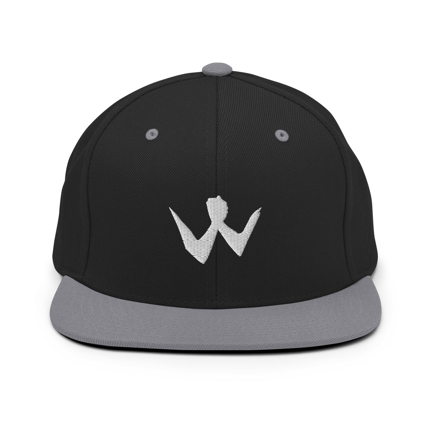 Snapback "W" White Logo Unisex