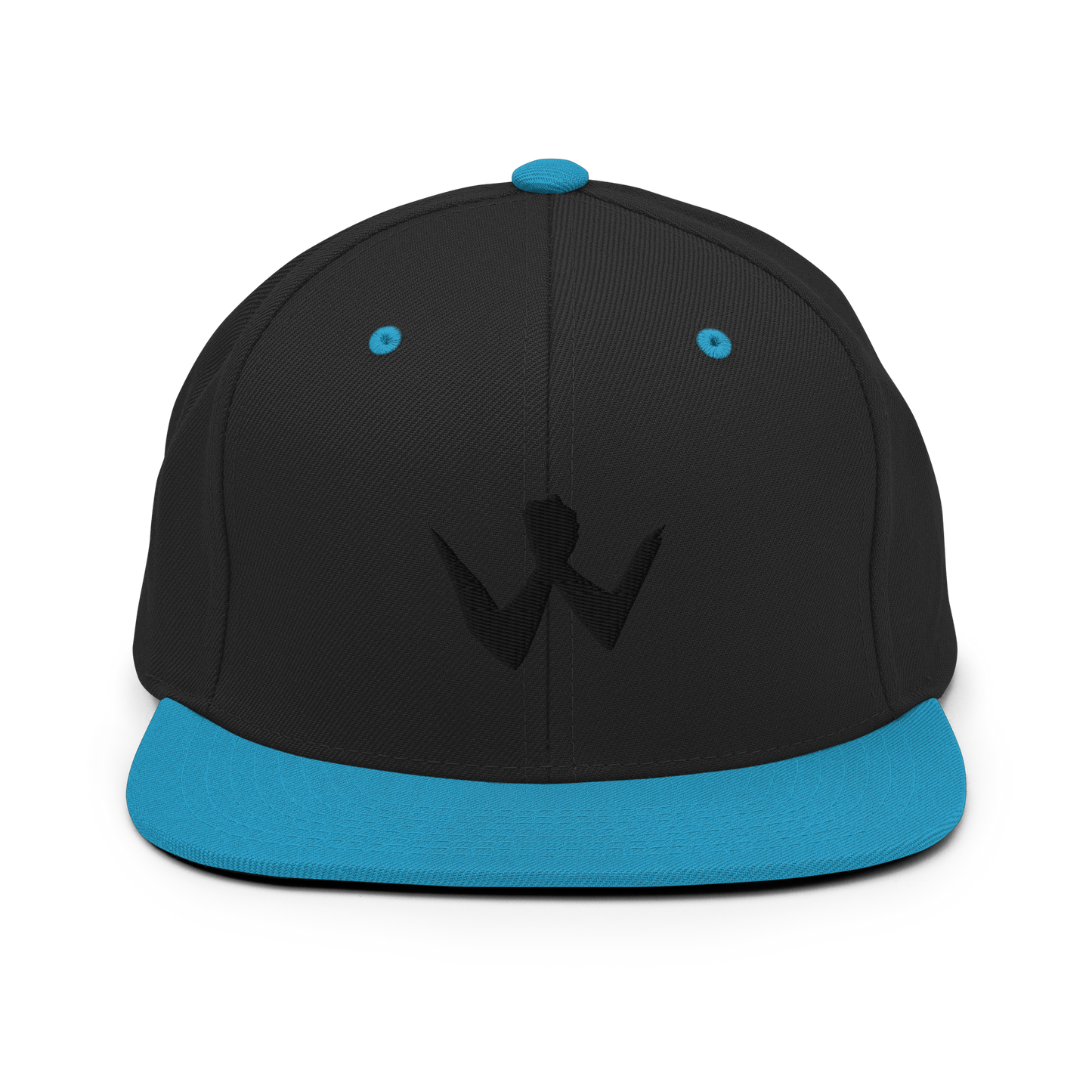 Snapback "W" Black Logo Unisex