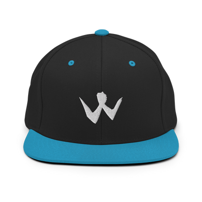 Snapback "W" White Logo Unisex