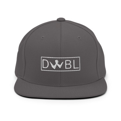 Snapback "DWBL" White Logo Unisex