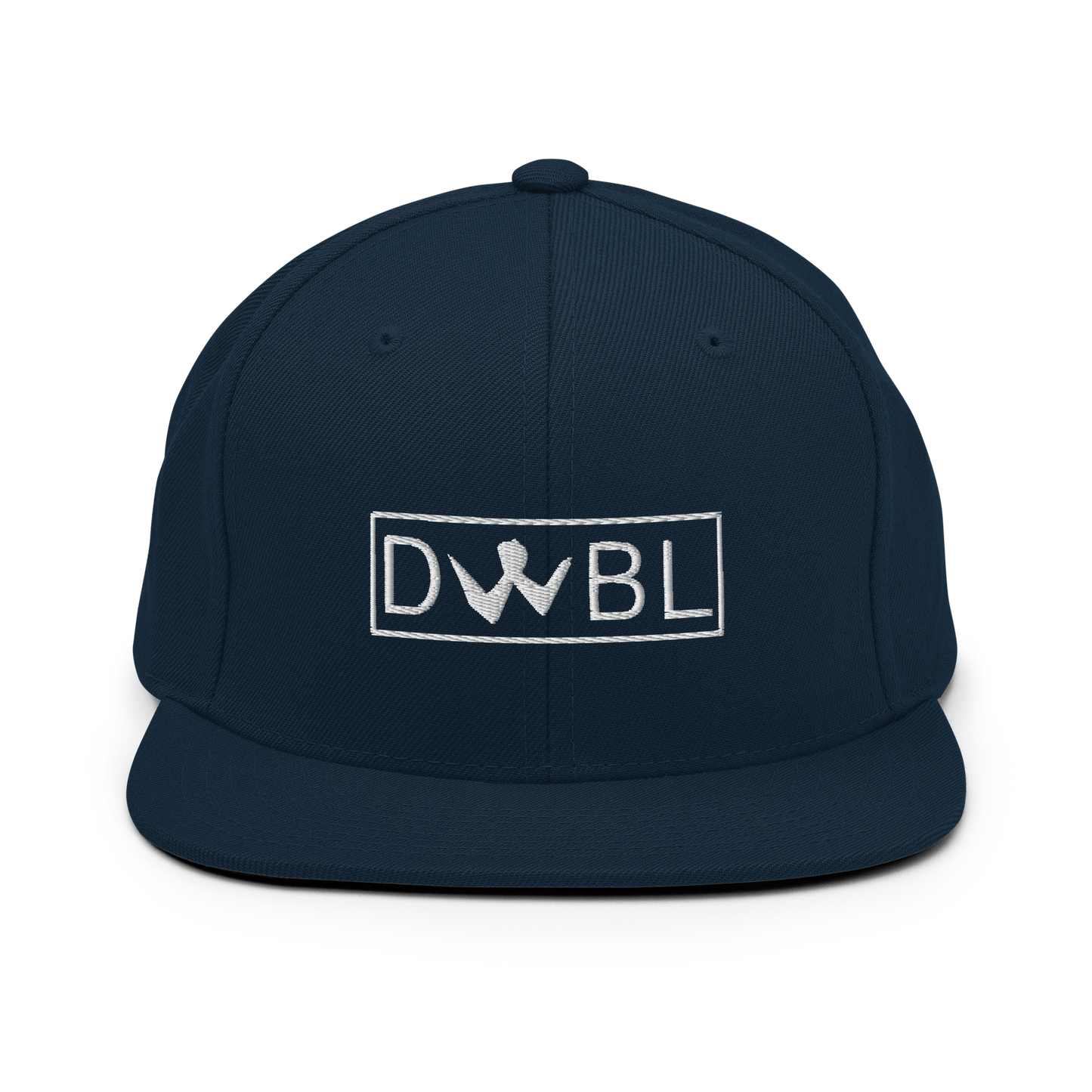 Snapback "DWBL" White Logo Unisex