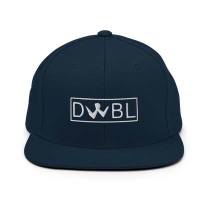 Snapback "DWBL" White Logo Unisex