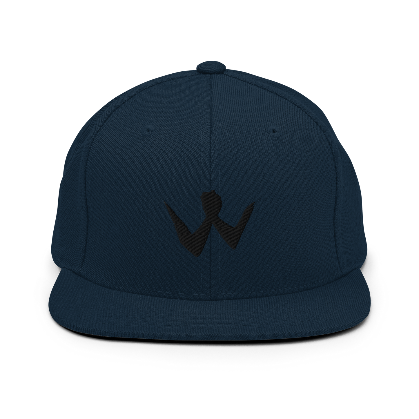 Snapback "W" Black Logo Unisex