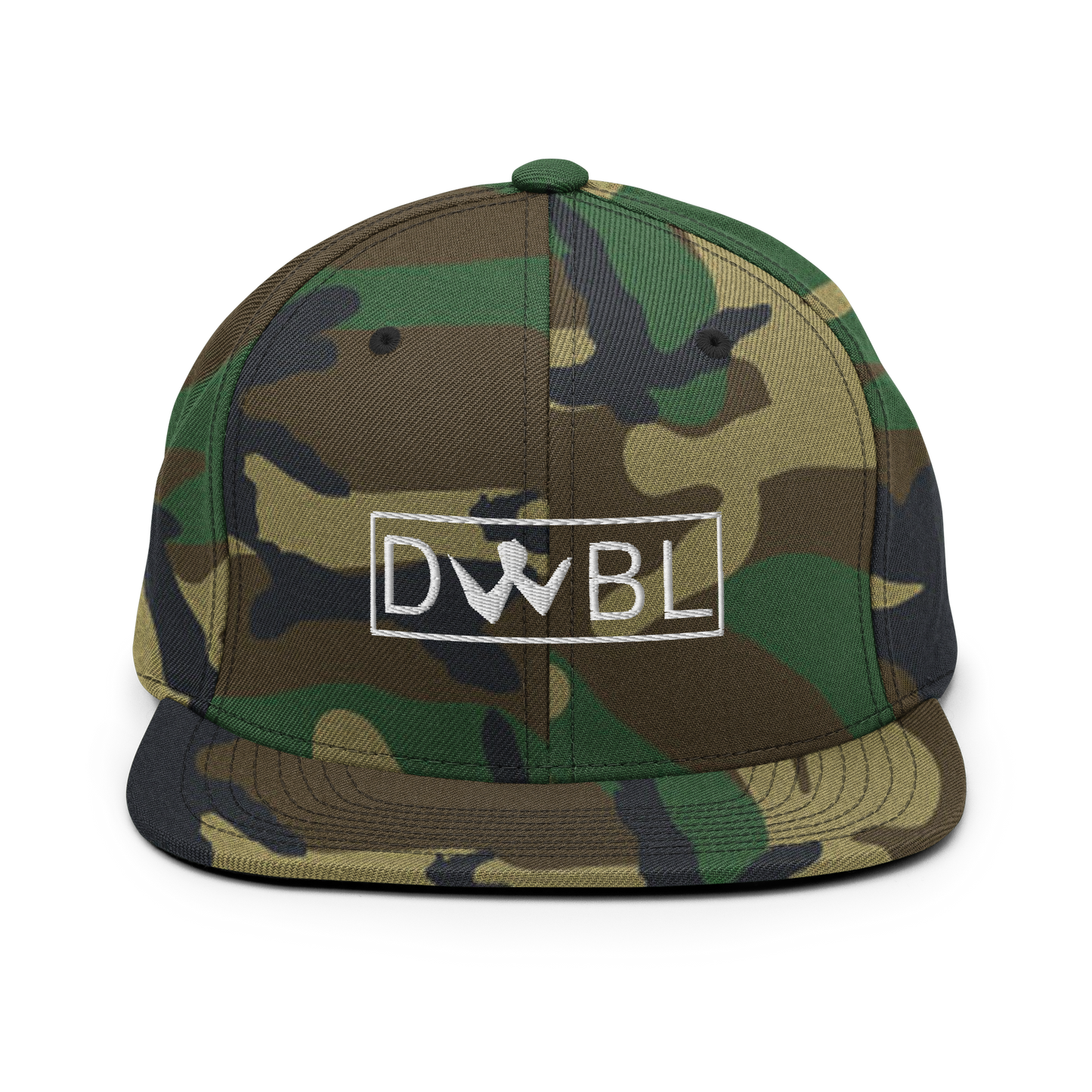 Snapback "DWBL" White Logo Unisex