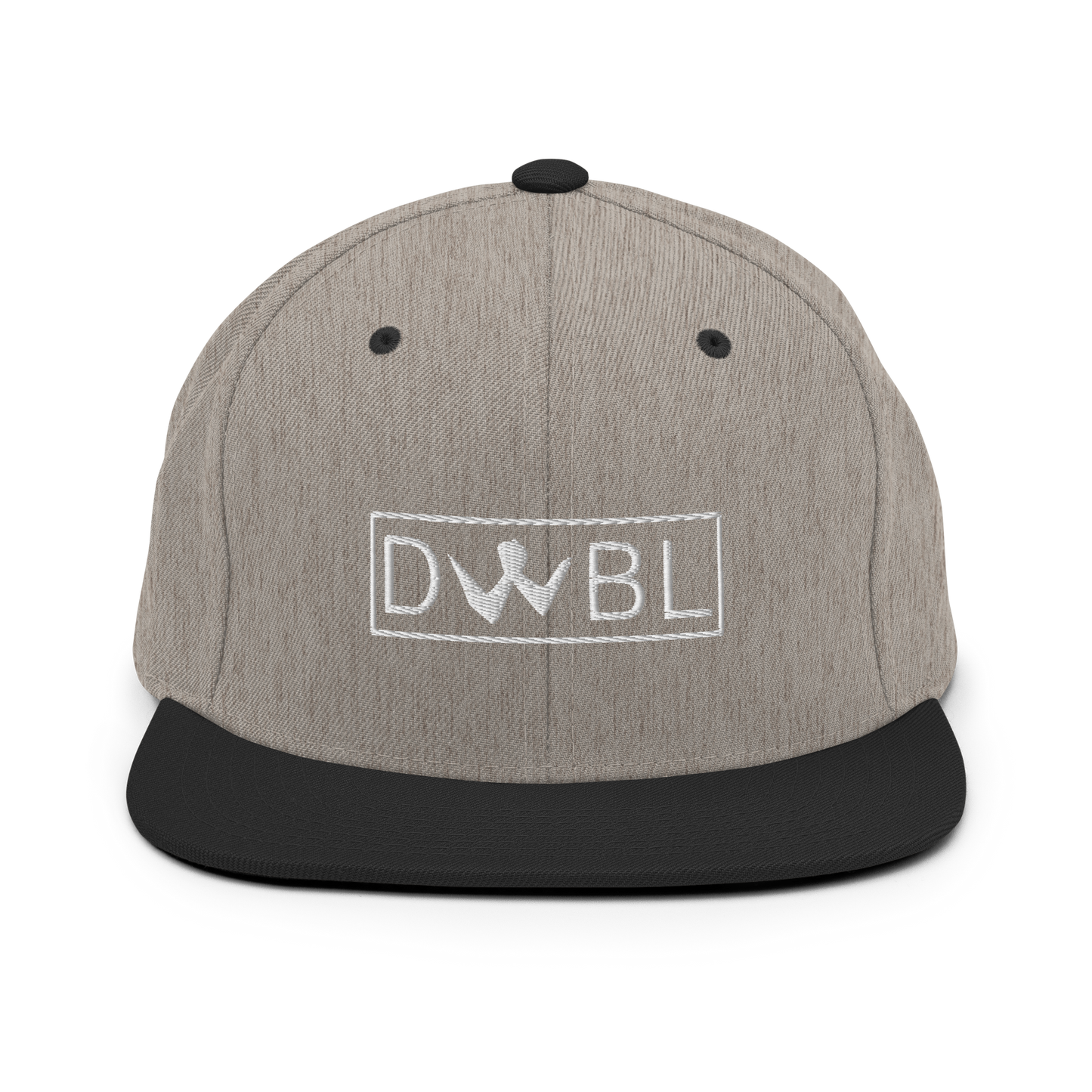 Snapback "DWBL" White Logo Unisex