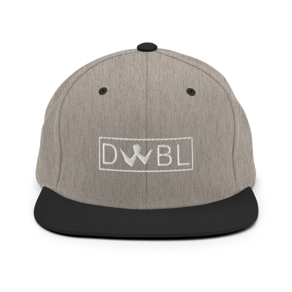 Snapback "DWBL" White Logo Unisex