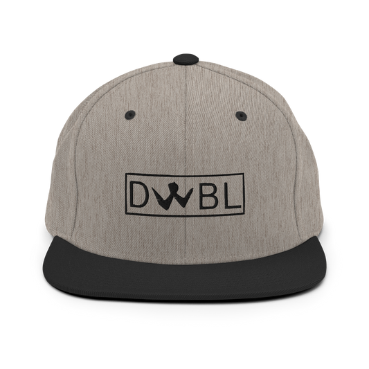 Snapback "DWBL" Black Logo Unisex