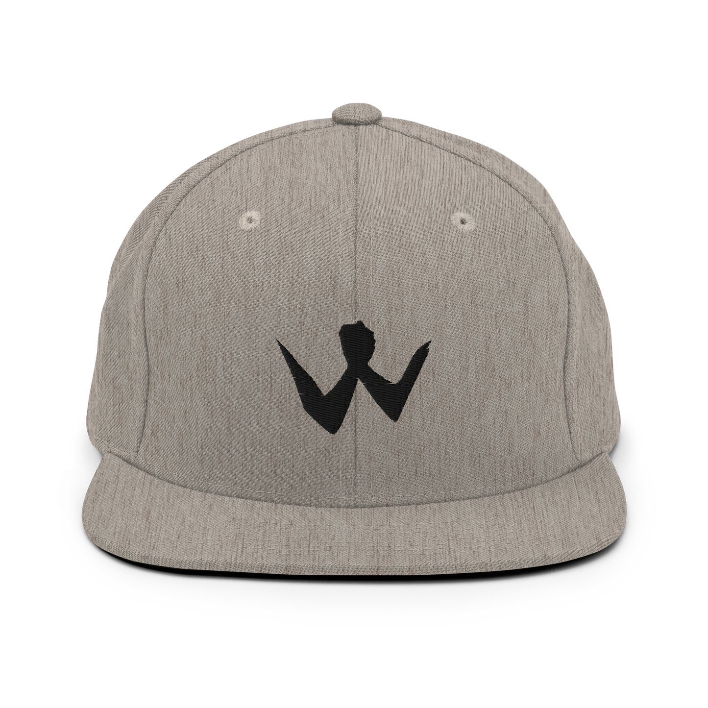 Snapback "W" Black Logo Unisex