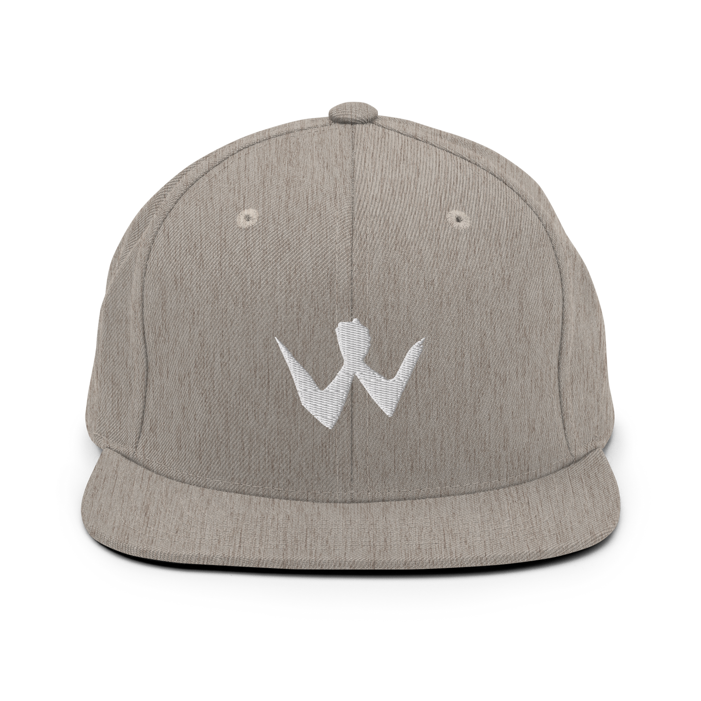 Snapback "W" White Logo Unisex