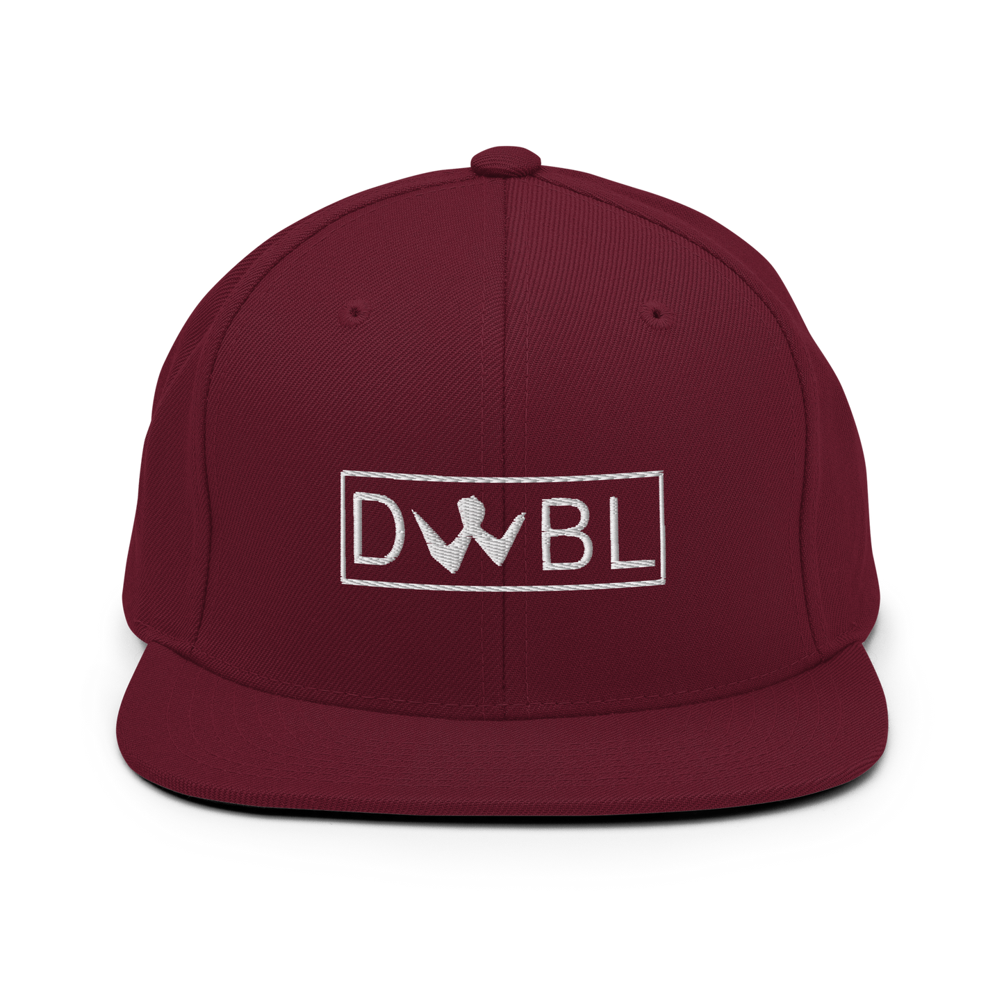 Snapback "DWBL" White Logo Unisex