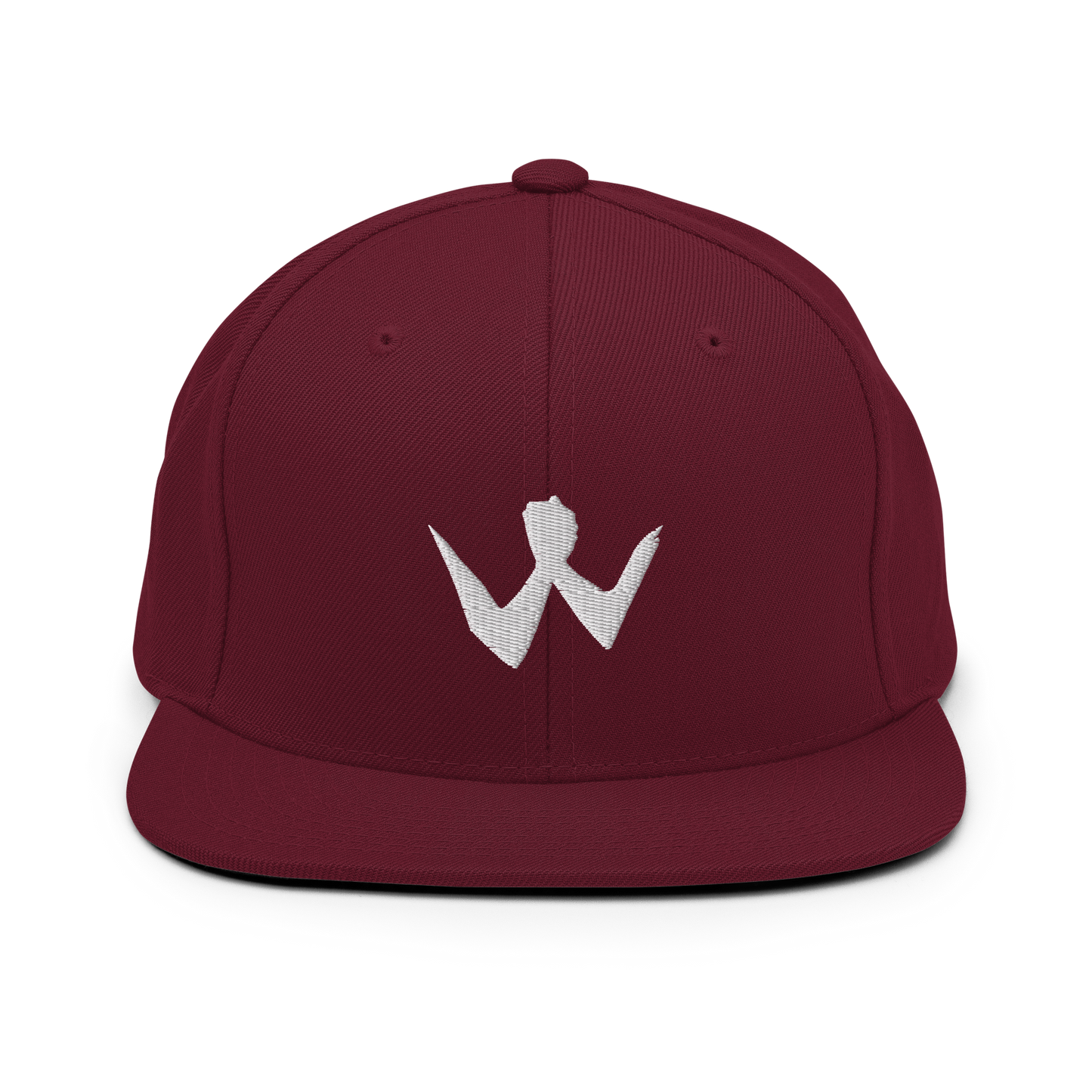 Snapback "W" White Logo Unisex