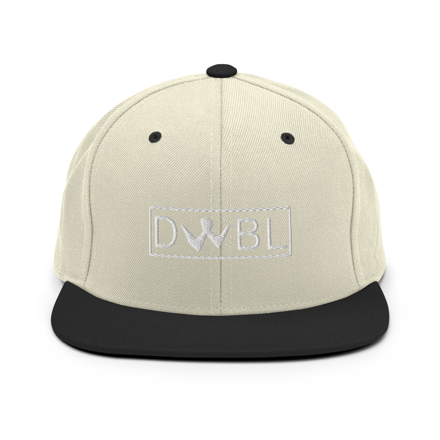 Snapback "DWBL" White Logo Unisex