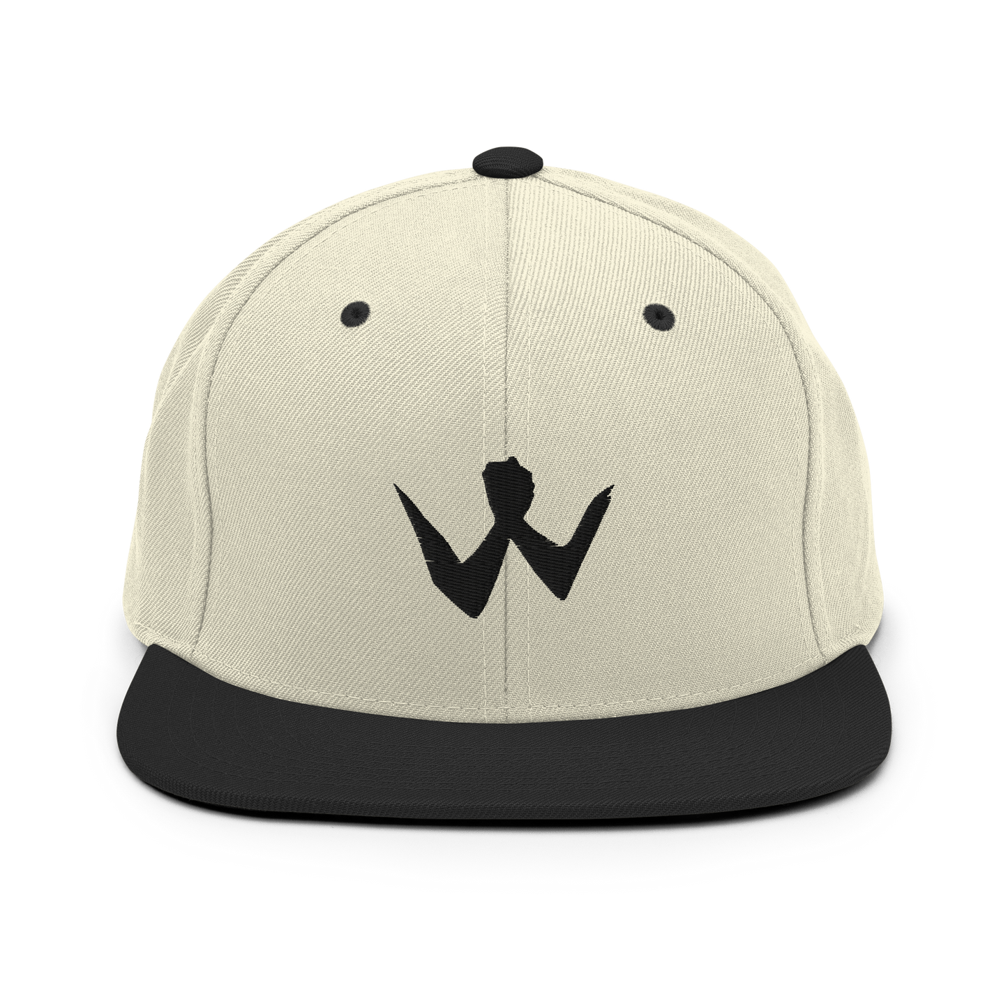 Snapback "W" Black Logo Unisex