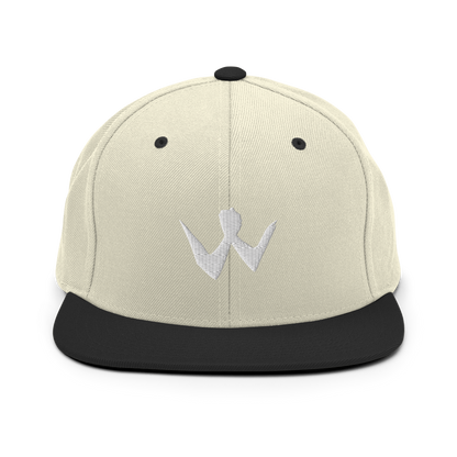 Snapback "W" White Logo Unisex