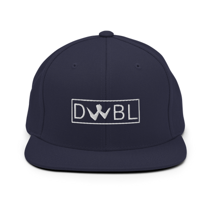 Snapback "DWBL" White Logo Unisex