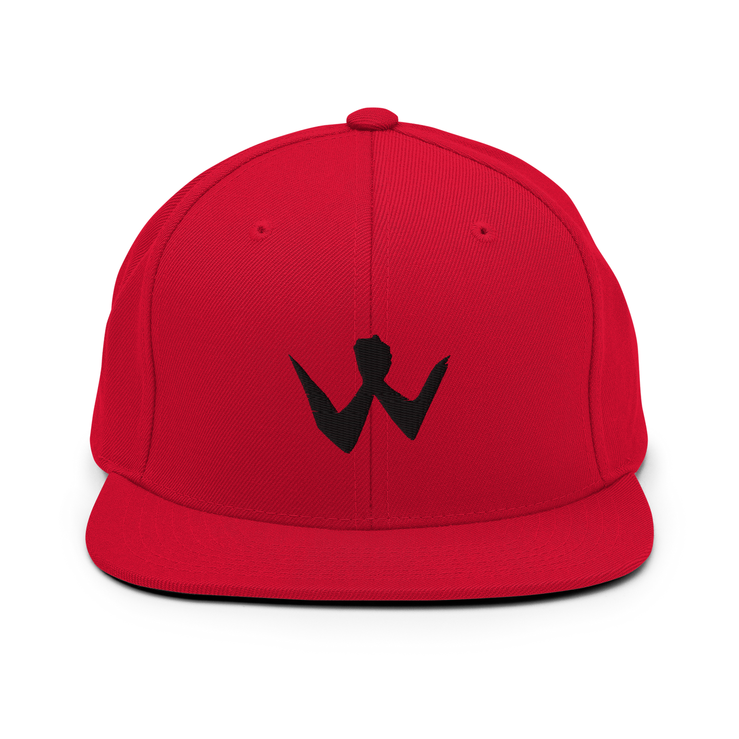 Snapback "W" Black Logo Unisex